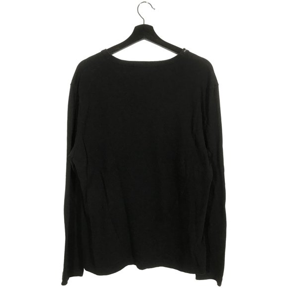 Vintage Playboy Bunny Party vneck longsleeve tshirt black - Picture 2 of 7